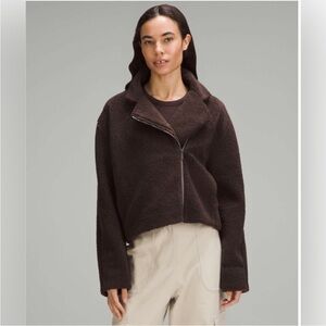 Lululemon Chocolate Teddy Jacket